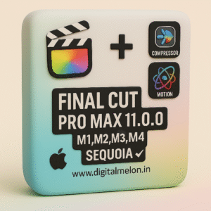 Final Cut Pro[BUNDLE]v11.0[2025]+Motion v5.8+Compressor v4.8 McOS Sequoia