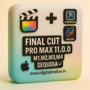Final Cut Pro[BUNDLE]v11.0[2025]+Motion v5.8+Compressor v4.8 McOS Sequoia