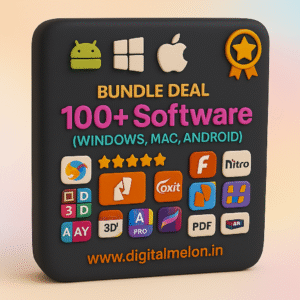 150+ Premium Lifetime Software Unlimited Bundle deal (Win & Mac & Android ) Non Refundable