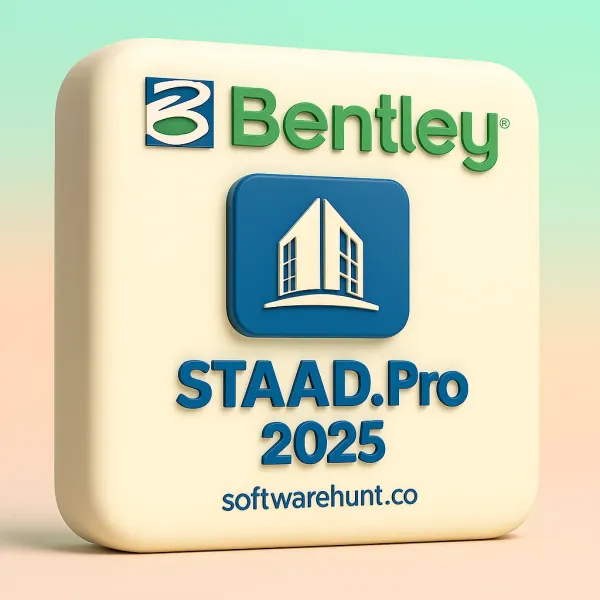 Bentley STAAD Pro 2025 / V8i SS6 / CONNECT Edition Lifetime Full Version For Windows