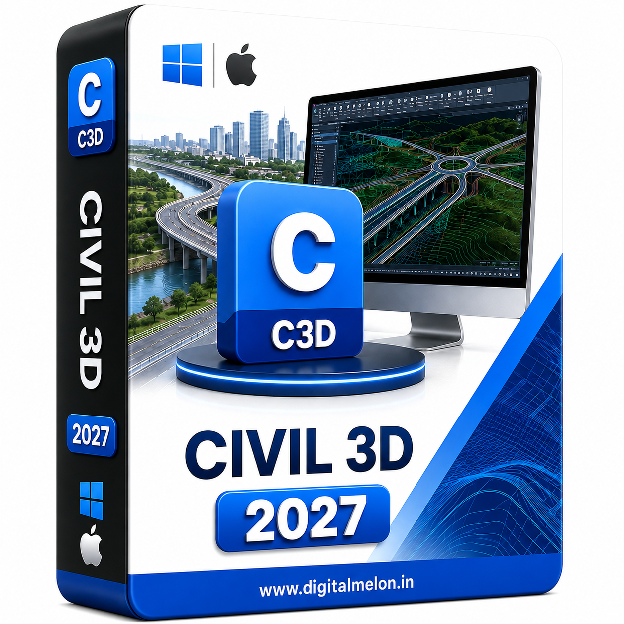 Civil 3D 2027 | Genuine Lifetime | Windows| Own Email Activation