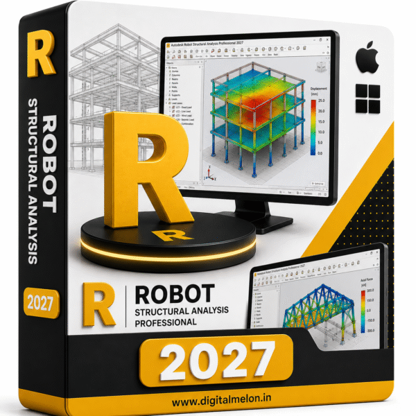 Robot Structural Analysis 2027 | Genuine Lifetime | Windows & Mac | Own Email Activation